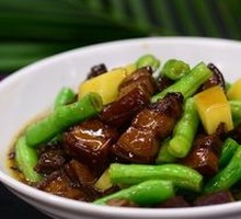 Braised Long Beans with Pork