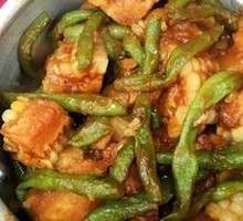 Stewed Pork Ribs with Potatoes and Green Beans