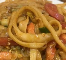 Tomato and Egg Stir-Fried Knife-Cut Noodles