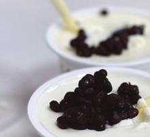 Red Bean Double-Layer Milk Pudding