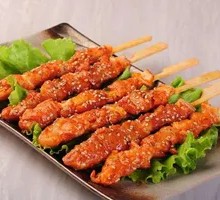 Grilled Sausage Skewers