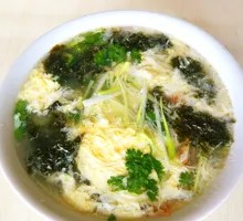 Seaweed and Egg Soup