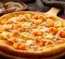 Sweet Shrimp Pineapple Pizza