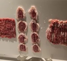 Fresh Grass-Fed Lamb Platter with Large Knife Slices