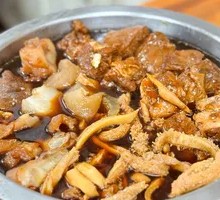 Beef and Beef Tendon Hot Pot