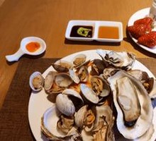 Steamed Small Seafood