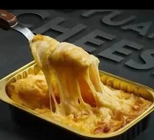 Cheesy Durian Baked Sweet Potato