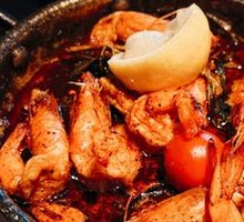 Garlic Butter Shrimp in Olive Oil