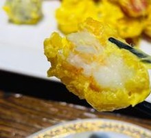 Dragon Fruit Shrimp Balls