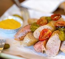 Grilled Sausage Platter