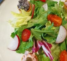 Salmon Mushroom Salad