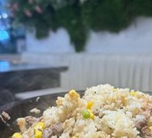 Premium Pepper Beef & Chicken Rice