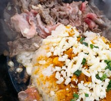 Premium Cheese Curry Beef Rice