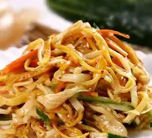 Stir-fried Enoki Mushrooms