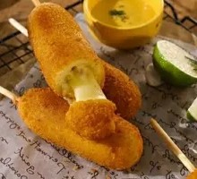 Melted Cheese Hot Dog