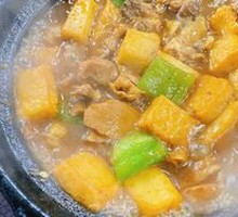 Large Braised Chicken with Brown Sauce