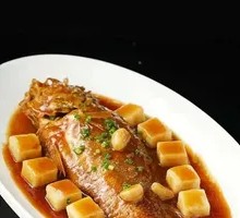 Yellow Croaker with Rice Cake