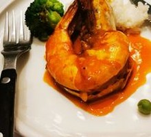 Stewed Large Shrimp