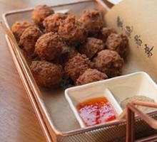 Two-Style Fried Meatballs