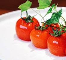Crispy Mushroom with Cherry Tomatoes