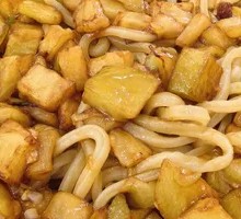 Eggplant Noodles with Sauce