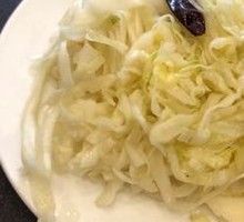 Sour Spicy Cabbage Strips