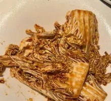 Cold shredded cabbage salad