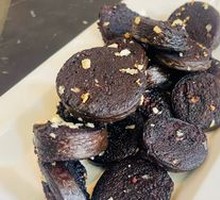 Pan-fried Blood Sausage