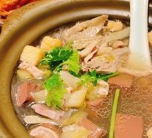Duck Blood and Vermicelli Soup