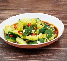 Quick-Pounded Cucumber