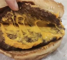 Beef Cheese Burger Combo