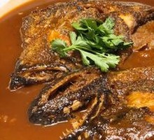 Flounder Head with Pancake