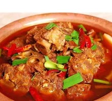 Spicy Lamb Spine Hot Pot
