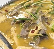 Goose Cubes in Large Pot