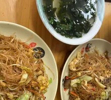 Beef and Egg Fried Rice Noodles