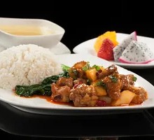 Braised Pork Ribs Rice