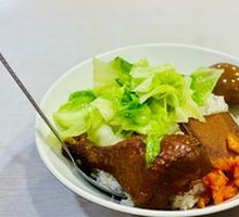 Braised Chicken Leg Rice