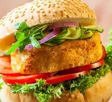 Deep Sea Fish Fillet Burger