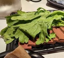 Garden Cress and Duck Blood Medley