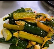 Crisp Cucumber Strips