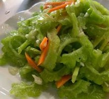 Spicy Bitter Melon Salad