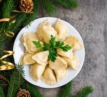 Pork and Mushroom Dumplings