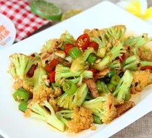 Stir-Fried Organic Cauliflower