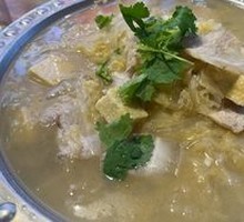Sour Cabbage with Pork Belly Soup