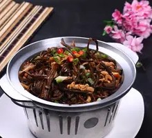 Spicy Tea Tree Mushroom Hot Pot