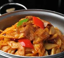 Spicy Potatoes in Dry Pot