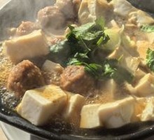 Braised Meatball Tofu