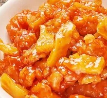 Pineapple Sweet and Sour Pork Rice Bowl