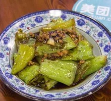 Stewed Eggplant with Green Pepper