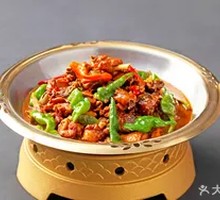 Green Pepper Chicken with Bamboo Shoots